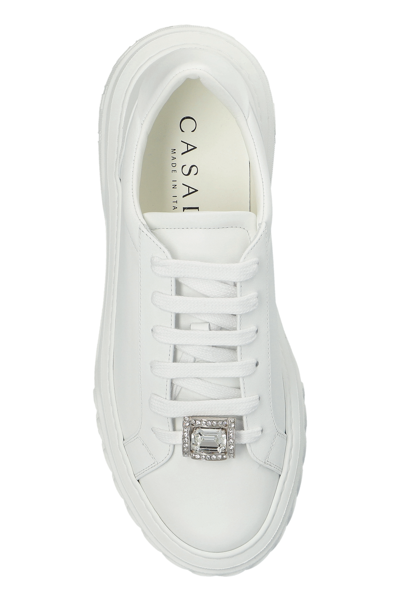 CASADEIスニーカーBIANCO/NOCCIOLA Offroad Sneakers in White for Women | Casadei®